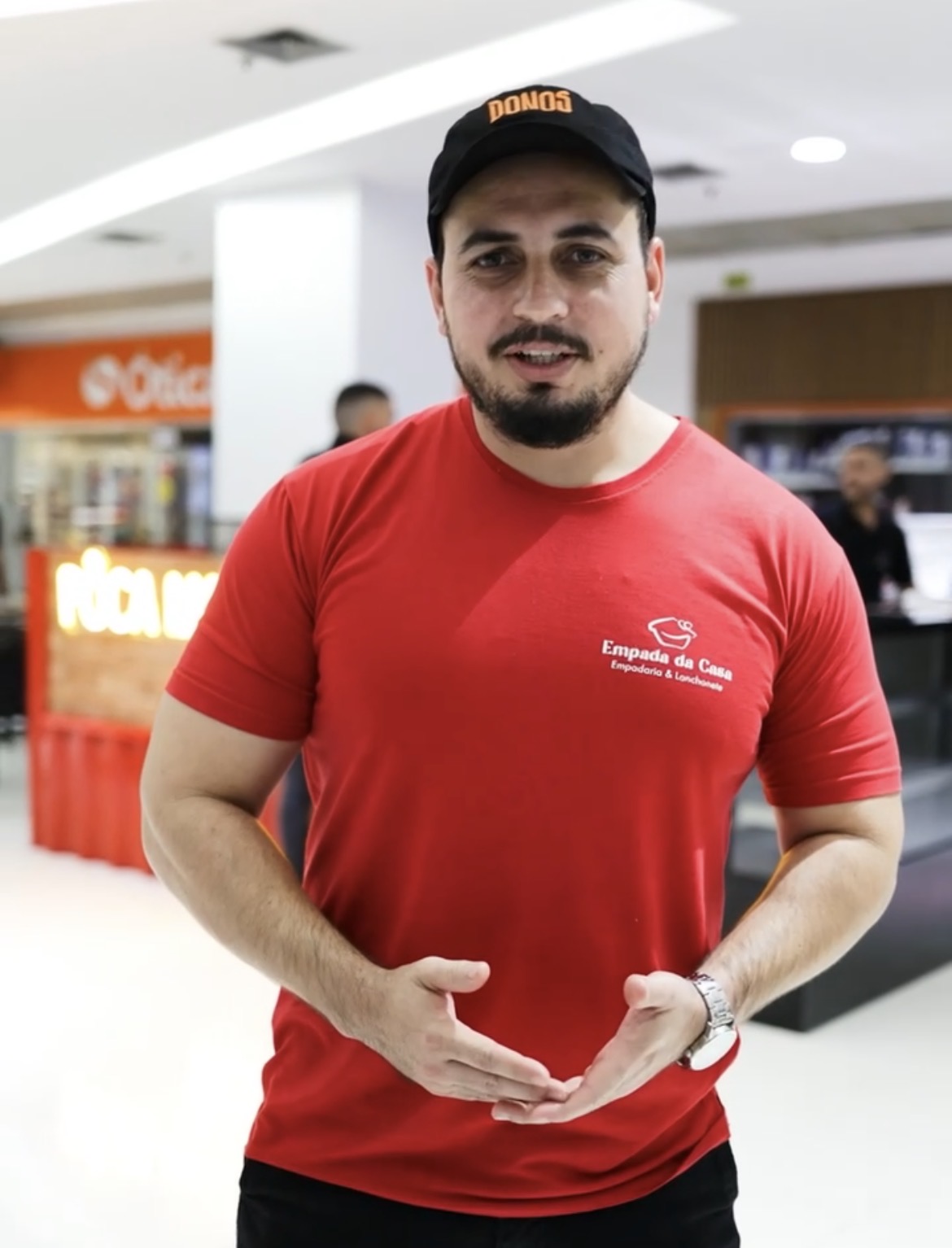 Bastidores com o Fill